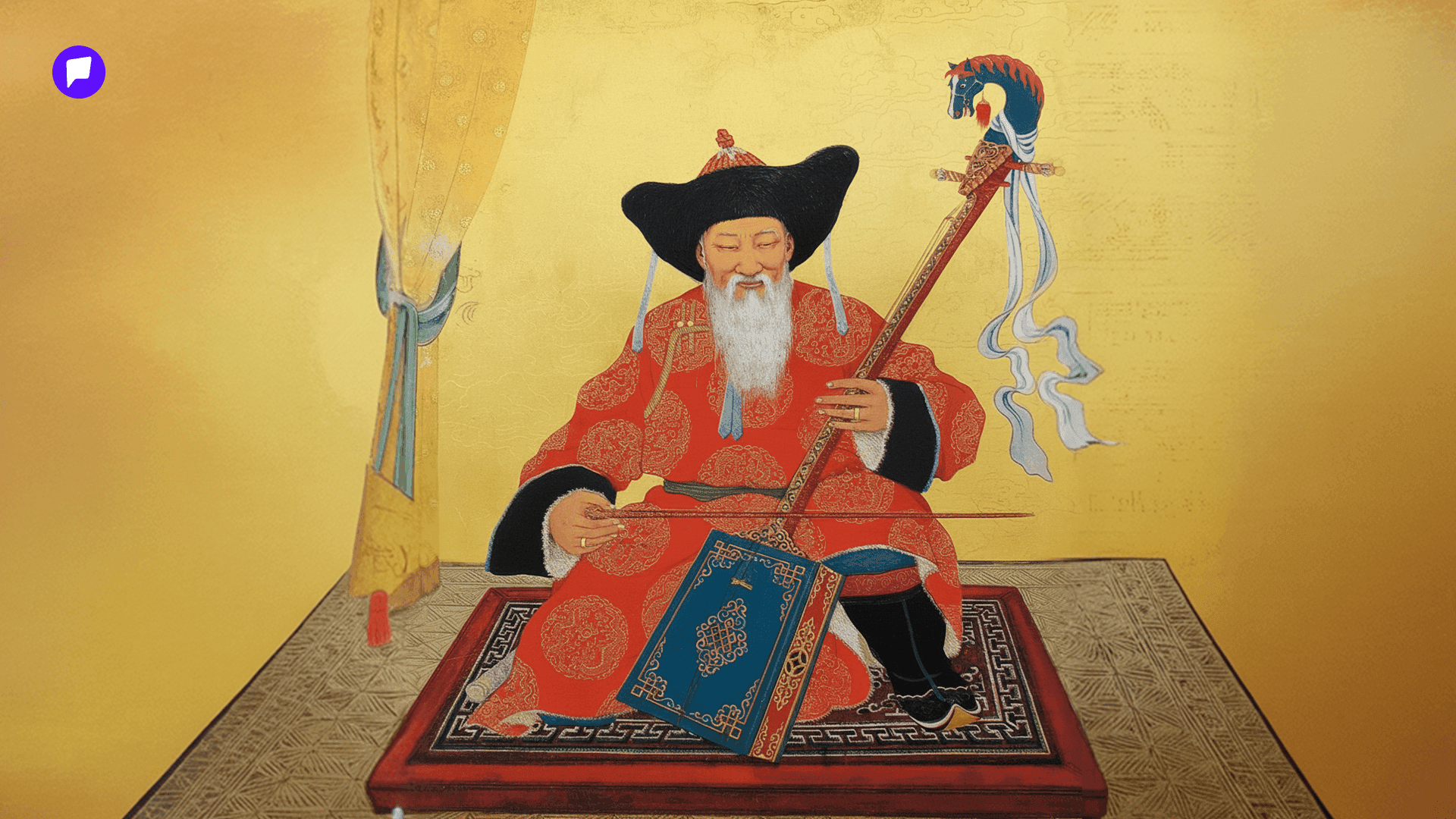 Түүх, соёлын нууцыг мөнхөлсөн урлагийн сод бүтээл “Өвгөн хуурч” нийтлэлийн зураг