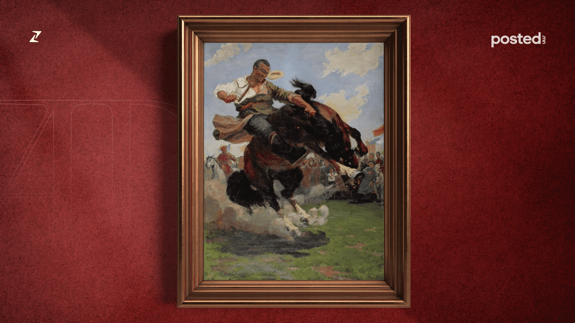 Дэлхийд цор ганц монгол уран зургуудыг хадгалж, хамгаалахыг чухалчлах нь нийтлэлийн зураг