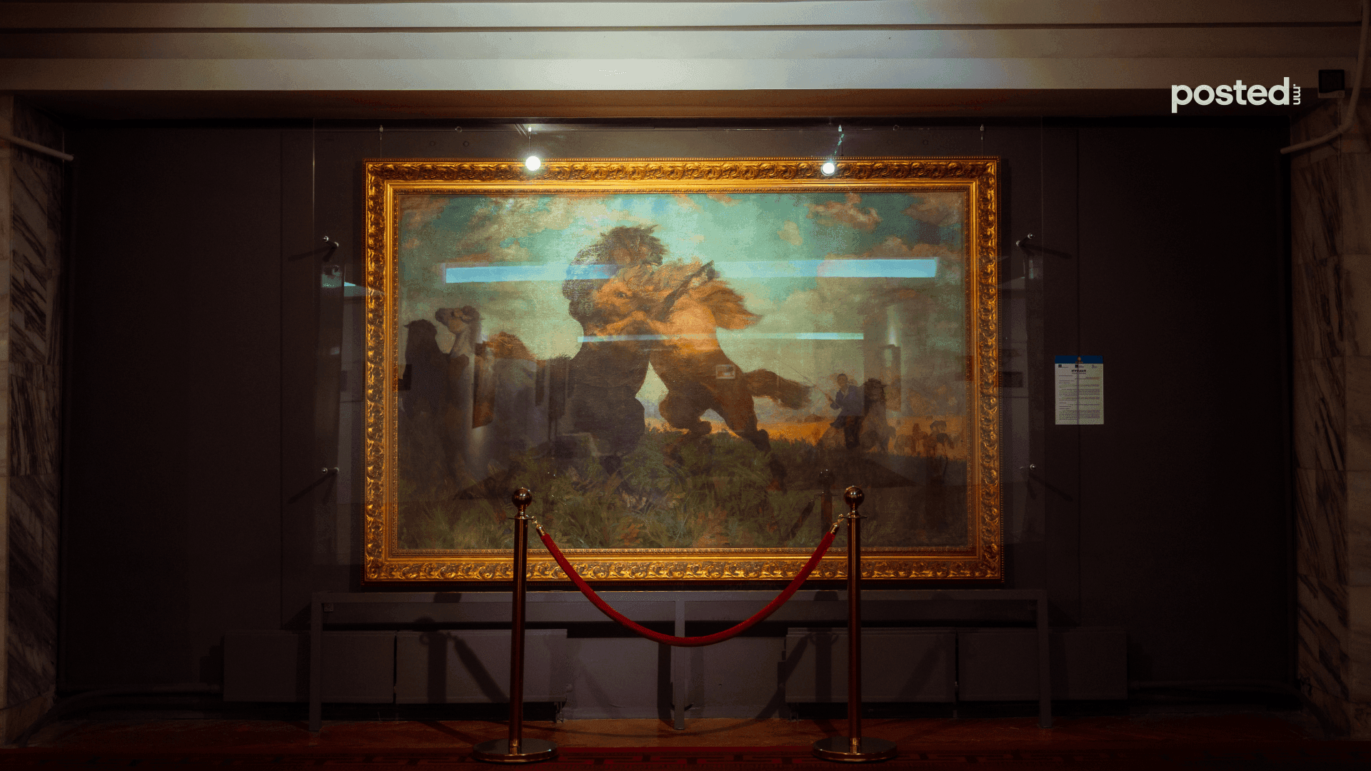 Дэлхийд цор ганц монгол уран зургуудыг хадгалж, хамгаалахыг чухалчлах нь нийтлэлийн зураг