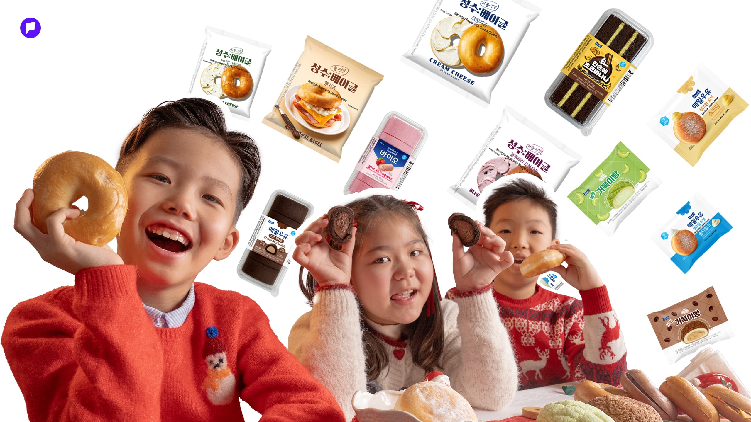 Шинэ амт: Seongsu Bagel ба MAEIL дессерт GS25-д ирлээ нийтлэлийн зураг