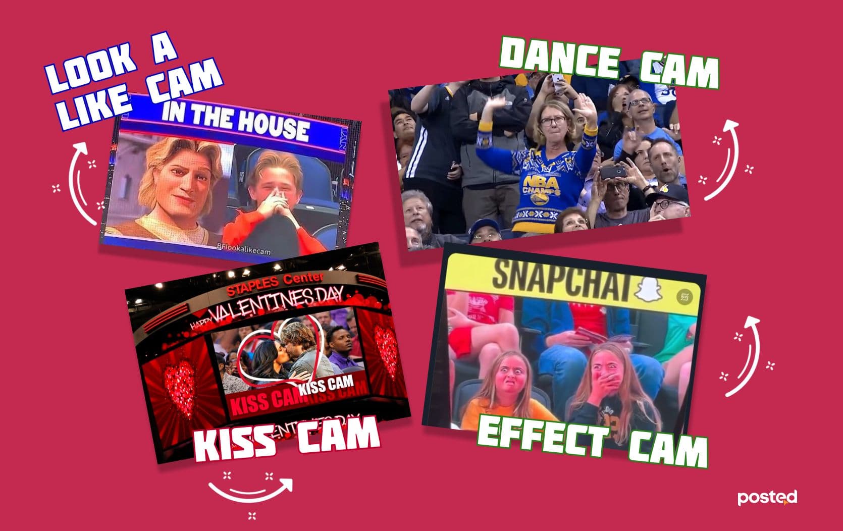 Тоглолт дундах “Kiss Cam” анх хэзээнээс яаж үүссэн бэ? нийтлэлийн зураг