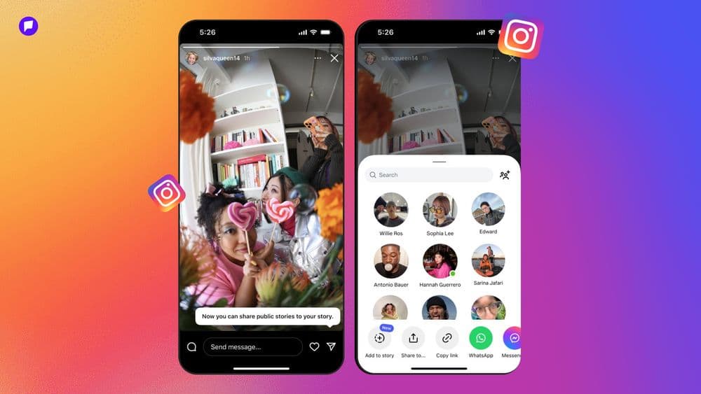 Инстаграм хэрэглэгчид бусдын сториг өөрийн сторигоор хуваалцах боломжтой боллоо - нийтлэлийн зураг