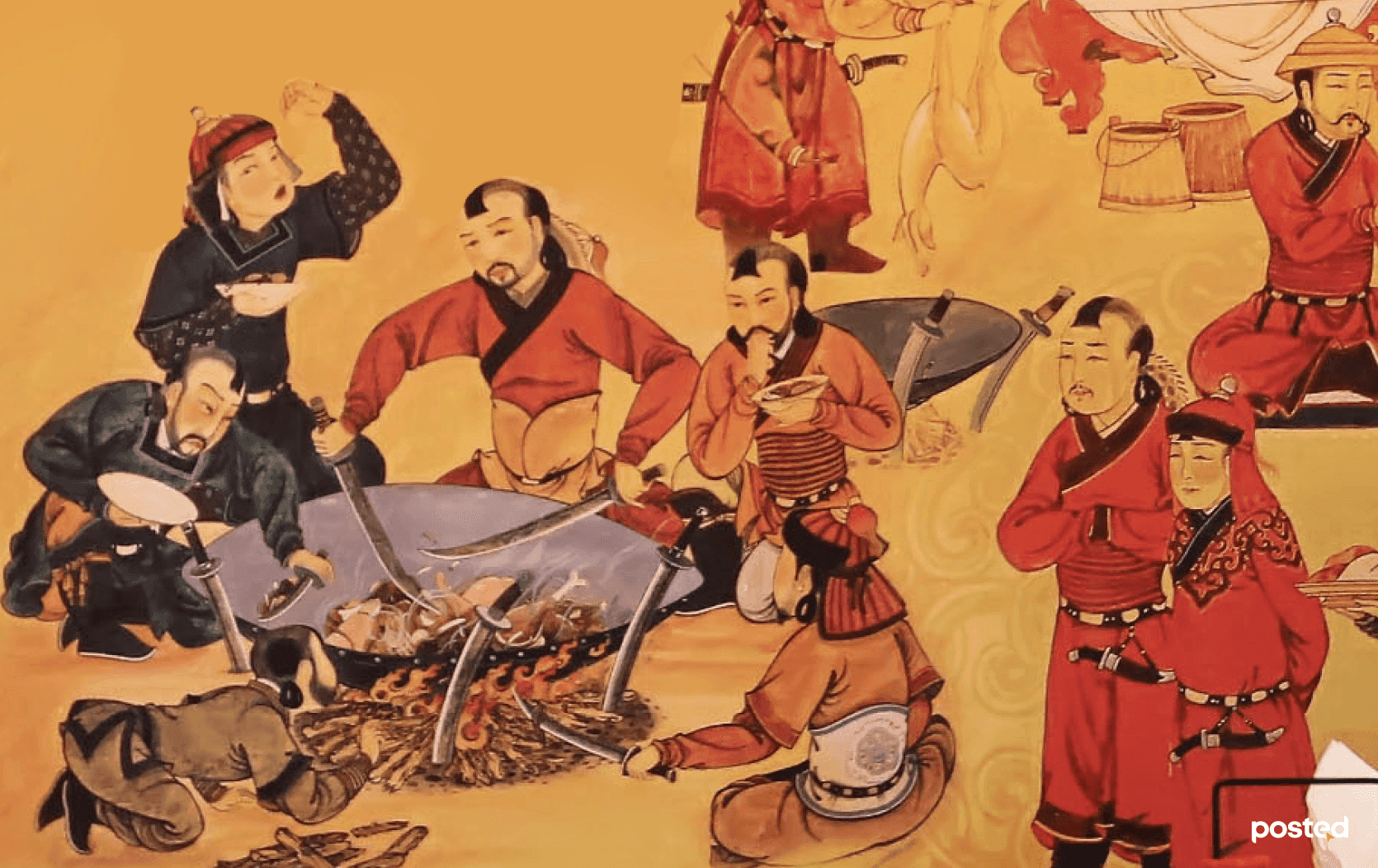 Бид уламжлалт хоол хүнсний түүхтэй, түүх нь баримтаар нотлогддог ард түмэн нийтлэлийн зураг