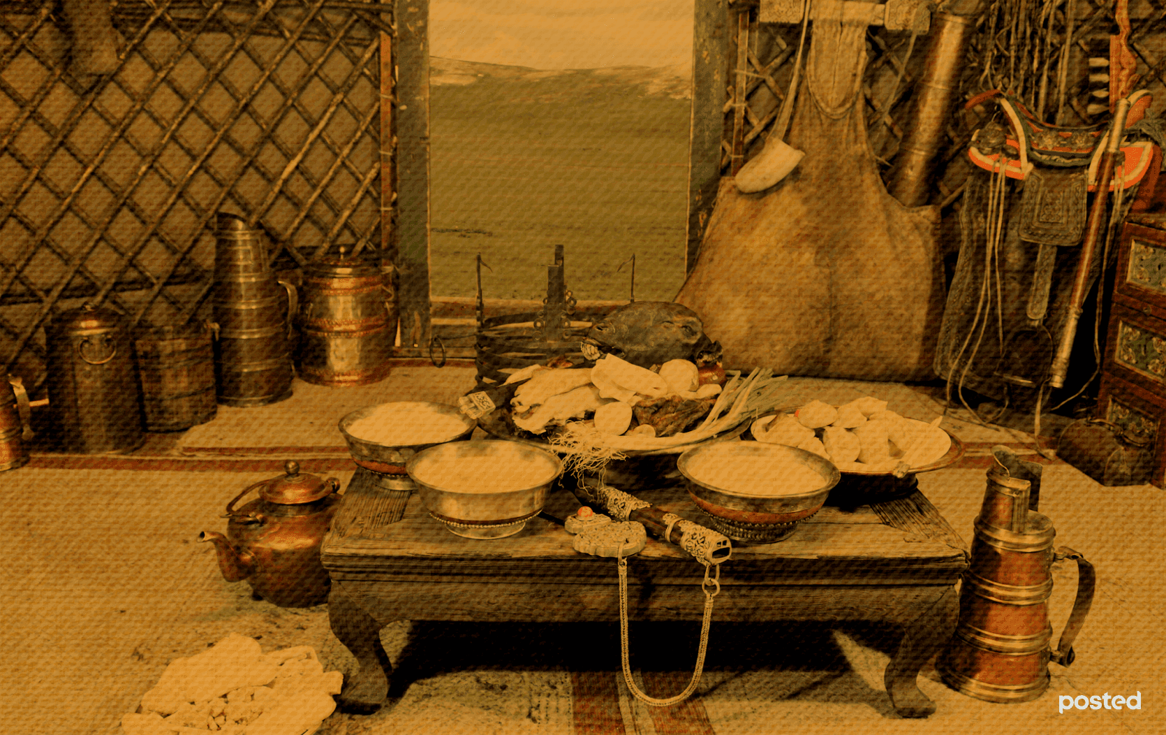 Бид уламжлалт хоол хүнсний түүхтэй, түүх нь баримтаар нотлогддог ард түмэн нийтлэлийн зураг