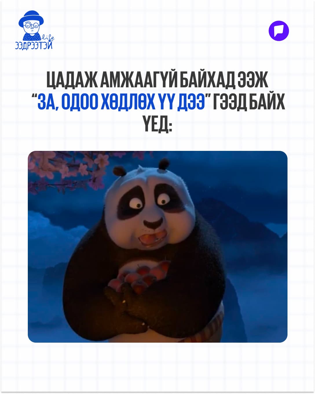 Шинийн 3-ны мийм: Жаахан инээнгээ буузаа шингээцгээе! нийтлэлийн зураг