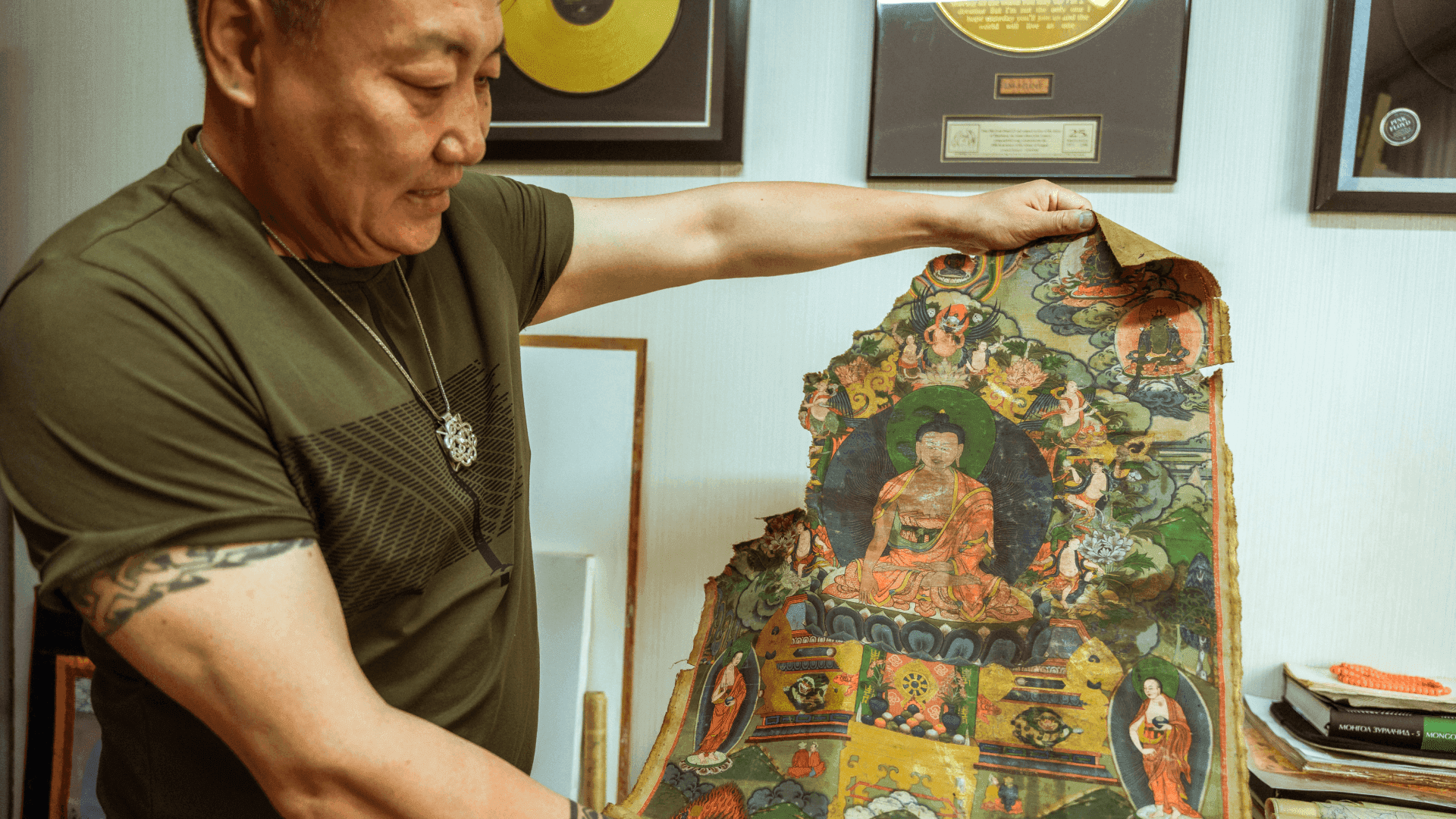 Г.СОЁЛ-ЭРДЭНЭ: Монголын 300 орчим урлагийн бүтээл шатаж, их харамсалтай юм болж байлаа нийтлэлийн зураг