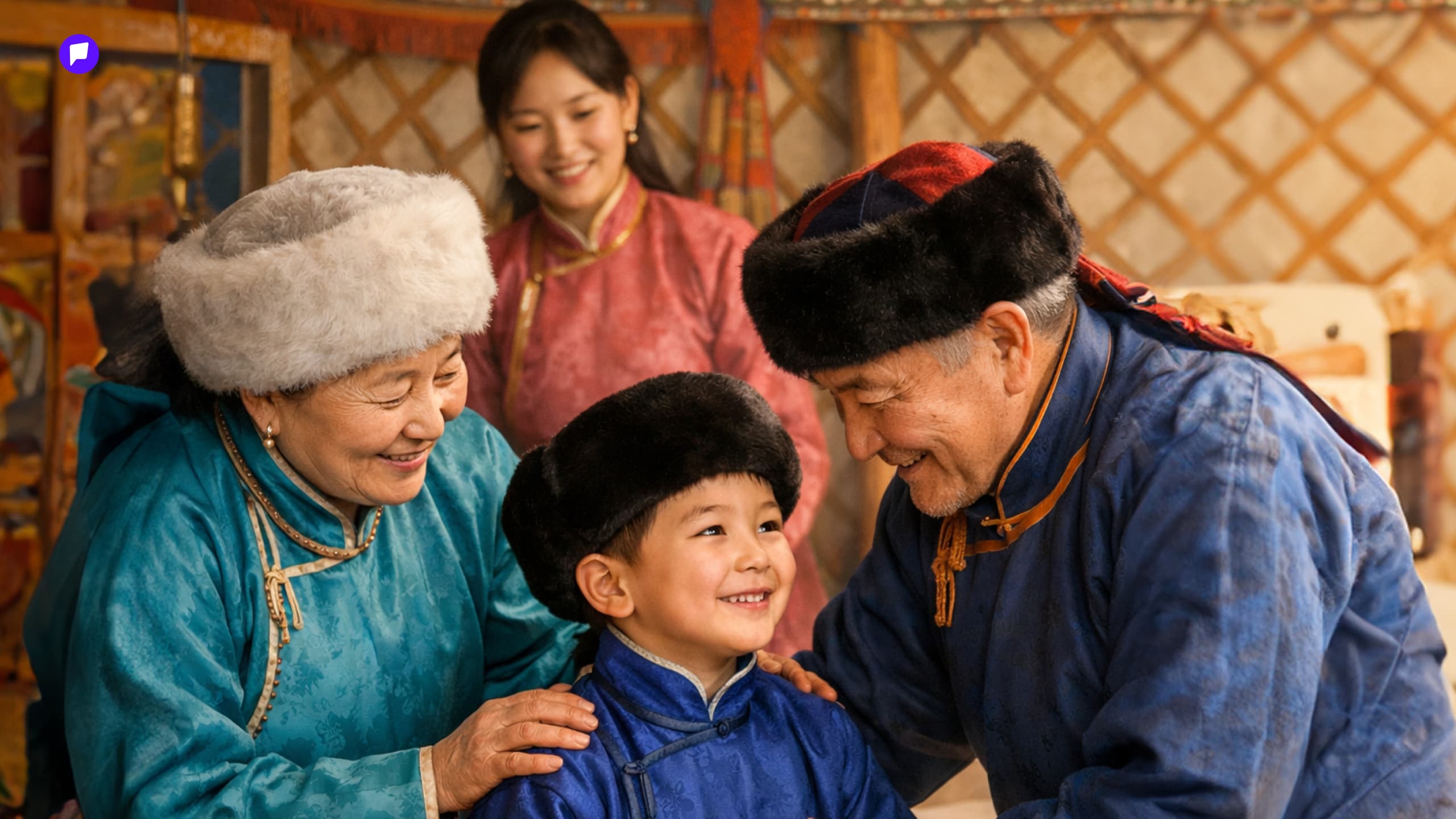 Цагаан сараар бага насны хүүхдүүдийг үнсэхгүй байхыг ЭМЯ-наас зөвлөж байна - нийтлэлийн зураг