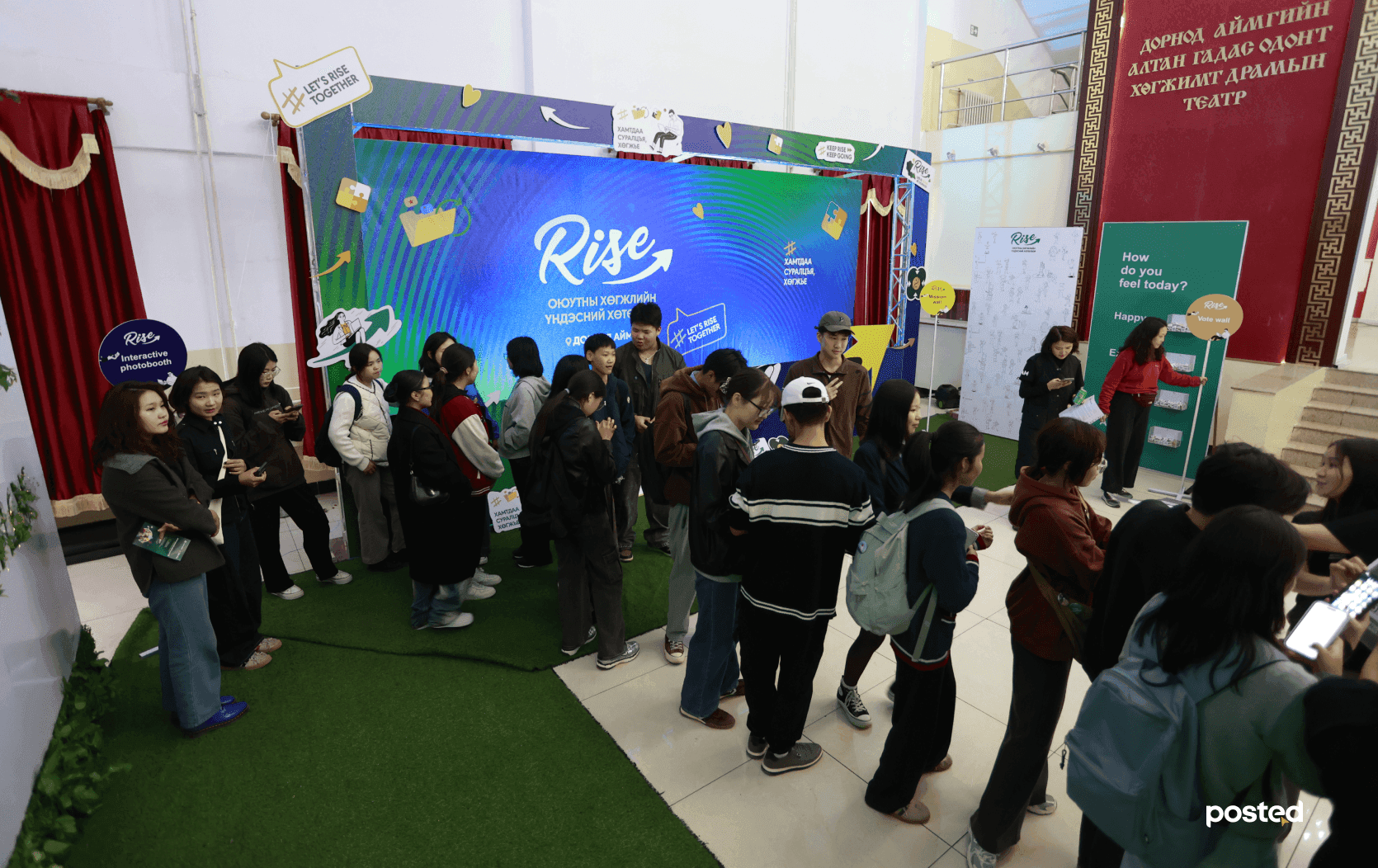 450 гаруй залууст хүрсэн “RISE” Үндэсний хөтөлбөрийн нээлт Дорнод аймагт боллоо  нийтлэлийн зураг