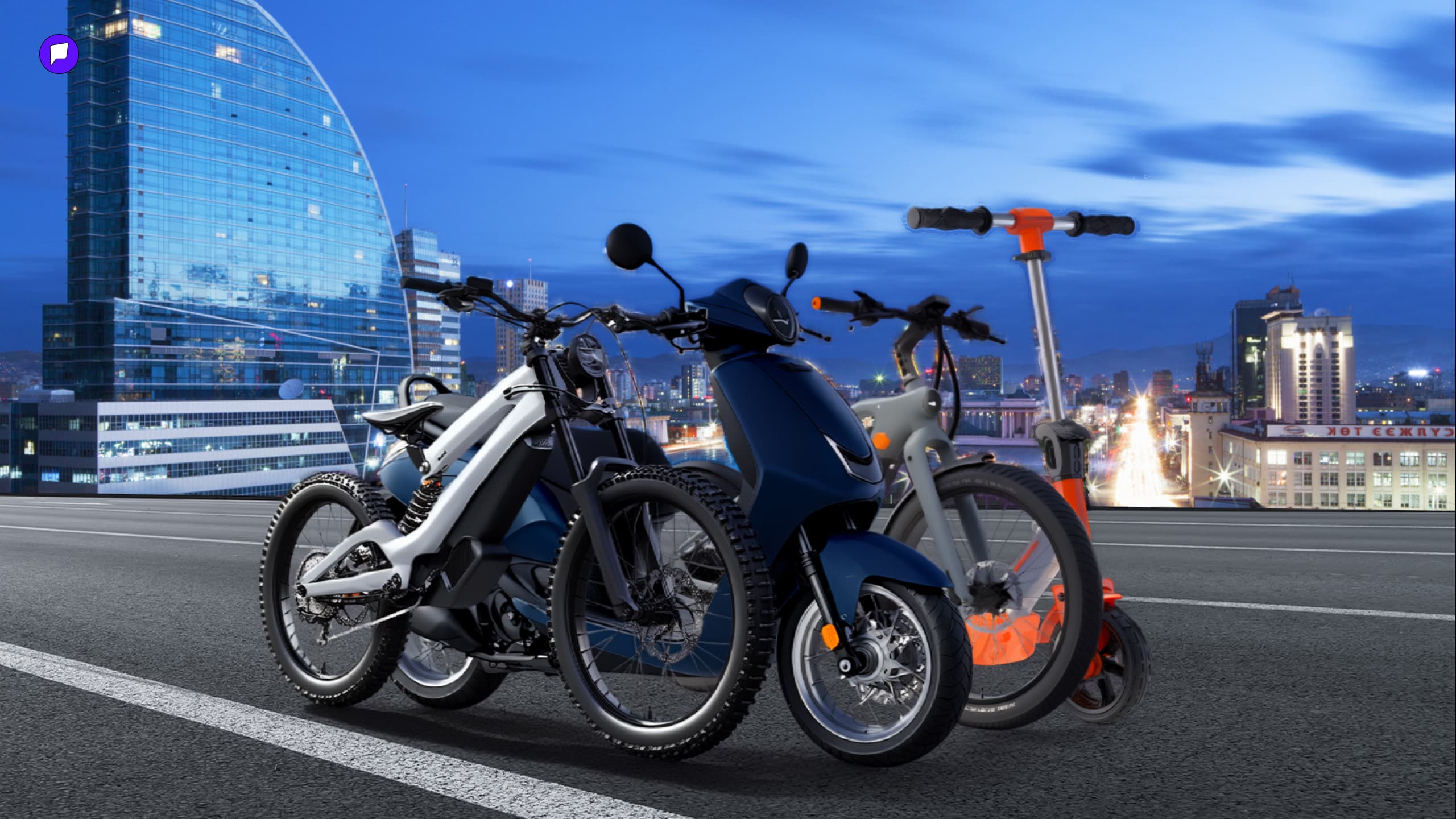 Өнөөдрөөс скүүтер, суррон, мопед, цахилгаан дугуй хөдөлгөөнд оролцож эхэллээ