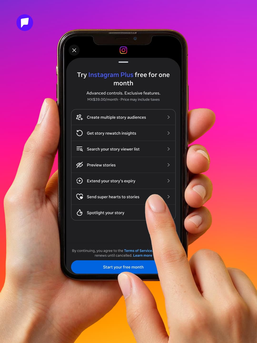 Meta компани “Instagram Plus” төлбөртэй үйлчилгээг туршиж эхэлжээ - онцлох нийтлэлийн зураг