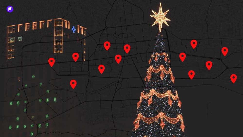 Нийслэлийн 9 дүүргийн 14 байршилд буй сүлд модны гэрлийг өнөөдөр орой 19:00 цагт нэгэн зэрэг асаана - нийтлэлийн зураг