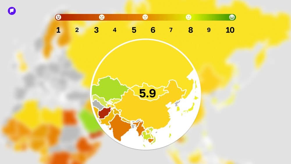 Монгол Улс Дэлхийн аз жаргалын индексээр 75-р байранд бичигдлээ - нийтлэлийн зураг