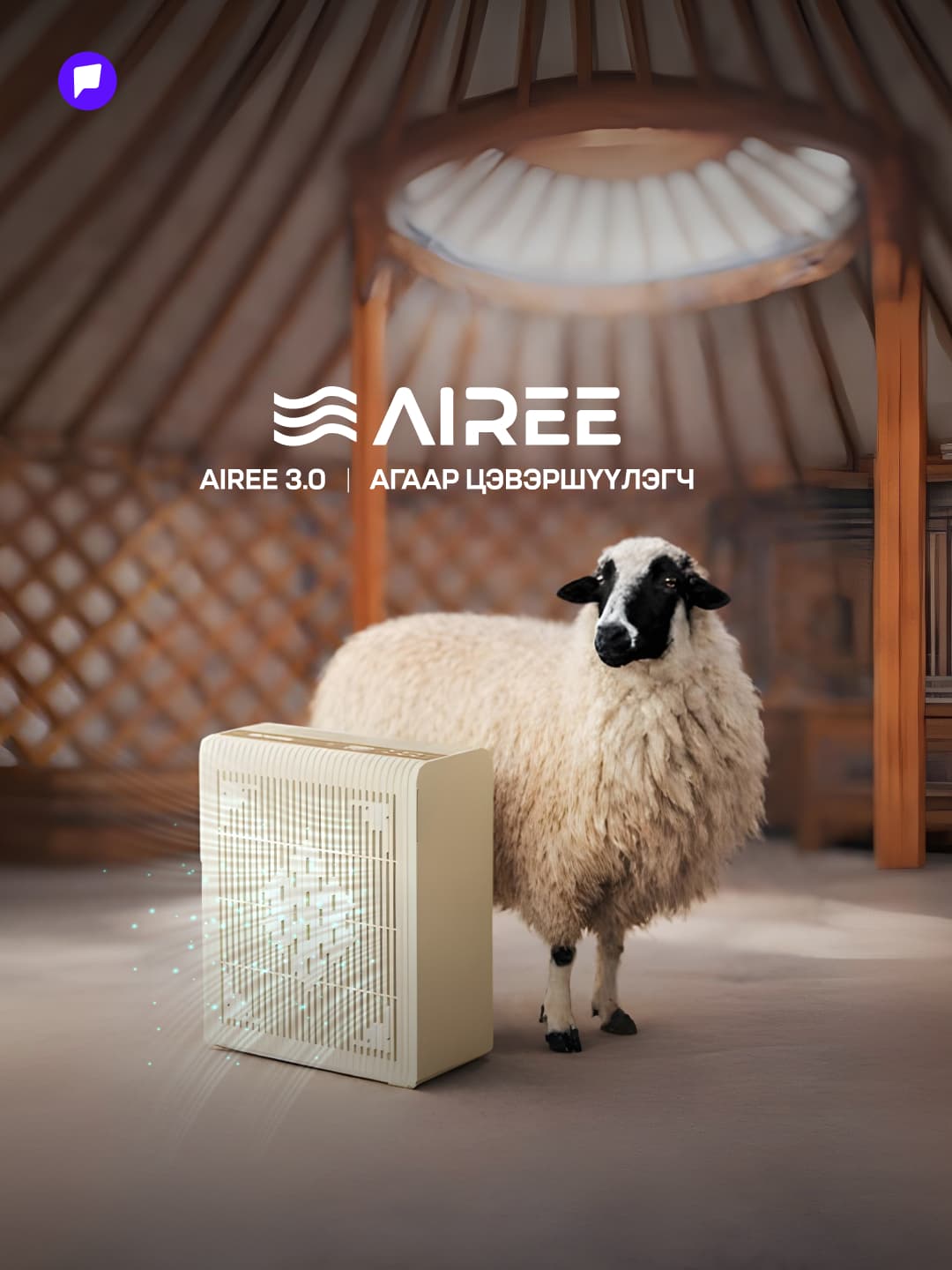 Монгол хонины ноосоор бүтээсэн шүүлтүүртэй агаар цэвэршүүлэгчийг танилцууллаа  - нийтлэлийн зураг (гар утасны хувилбар)