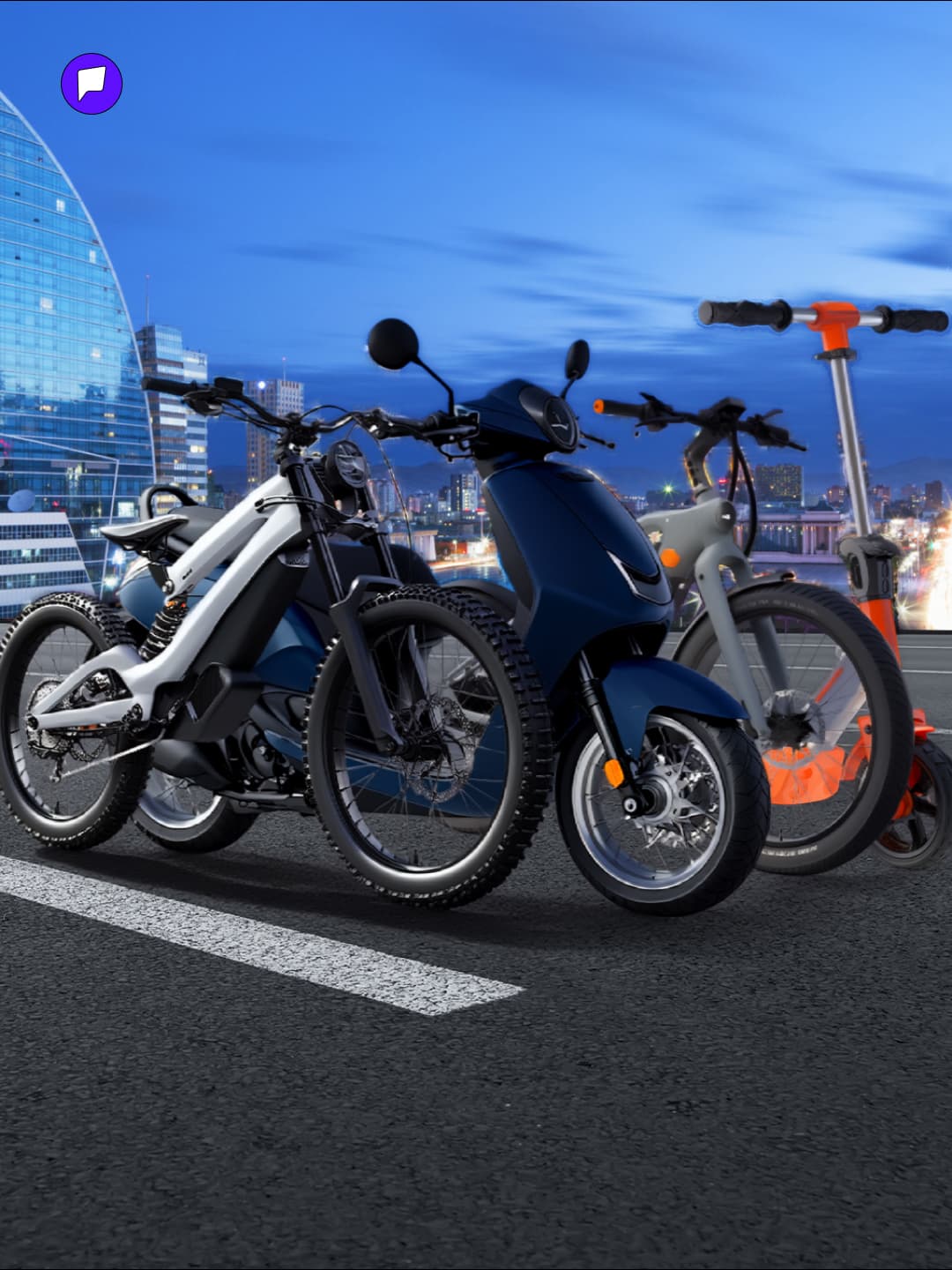 Өнөөдрөөс скүүтер, суррон, мопед, цахилгаан дугуй хөдөлгөөнд оролцож эхэллээ - онцлох нийтлэлийн зураг