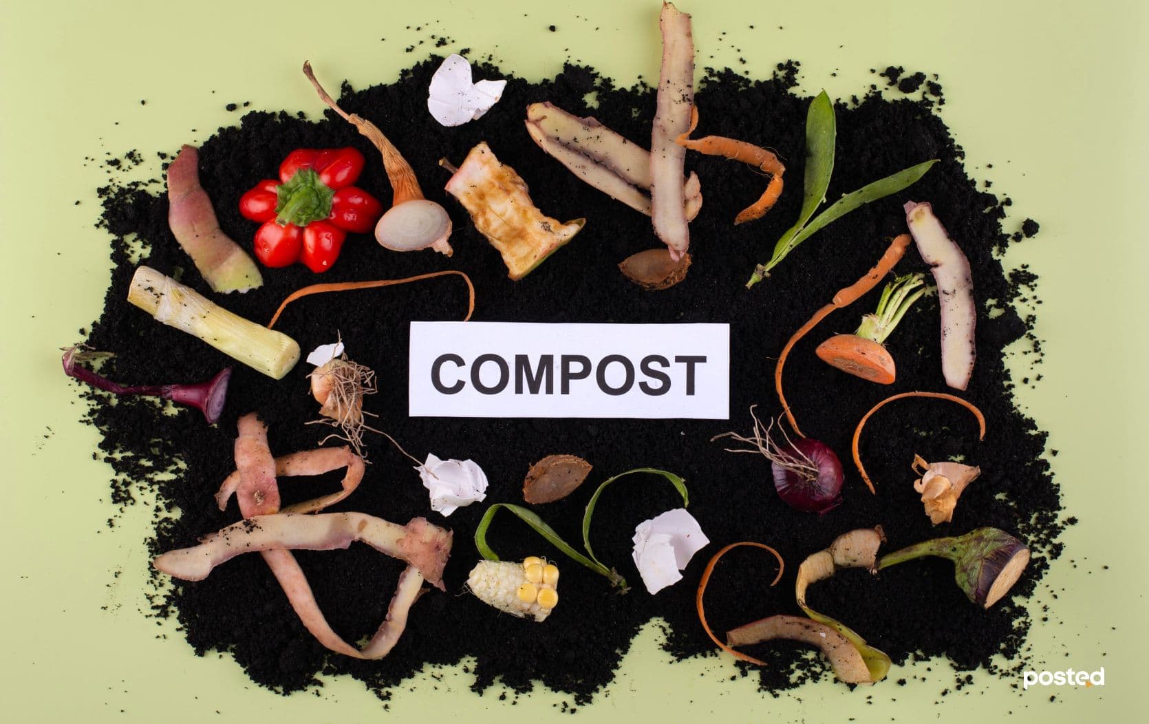 Хэрхэн хоолны хог хаягдлаа бордоо болгож ашиглах вэ? нийтлэлийн зураг