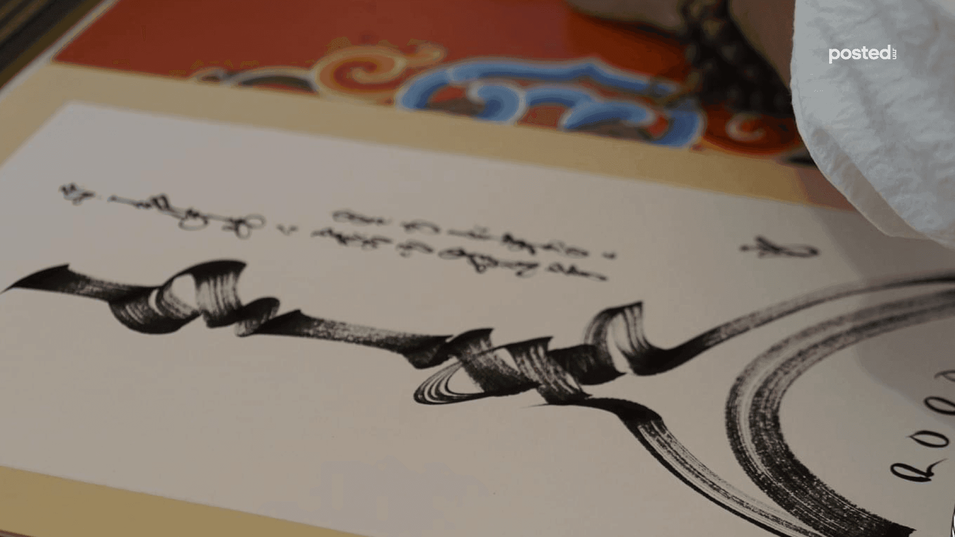 Монгол Үндэсний бичиг Парисын Олимпыг чимэж байна - нийтлэлийн зураг