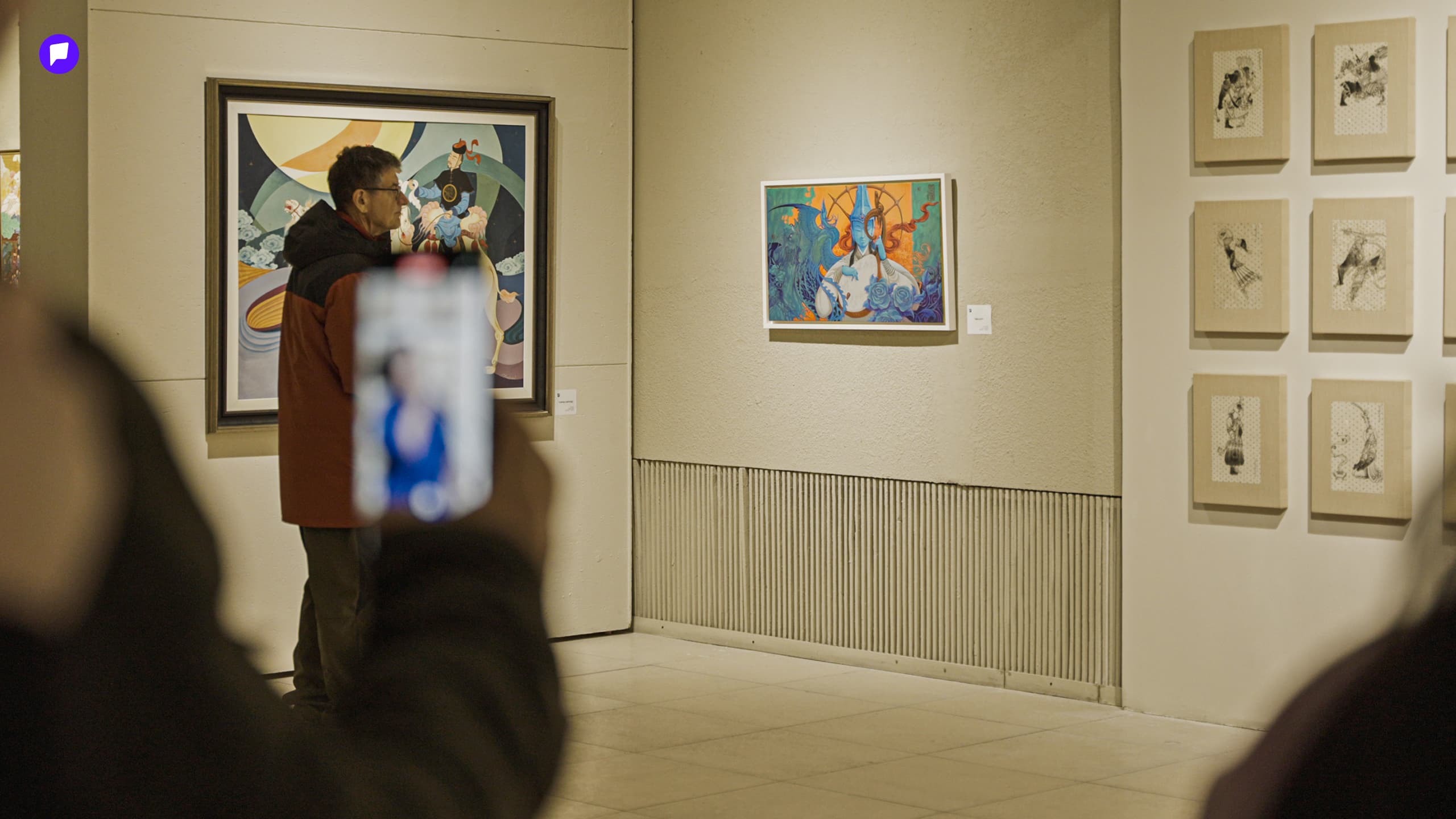 Үзэсгэлэнгийн танхимаас: Монгол зураг, дэлхийн зураг нийтлэлийн зураг