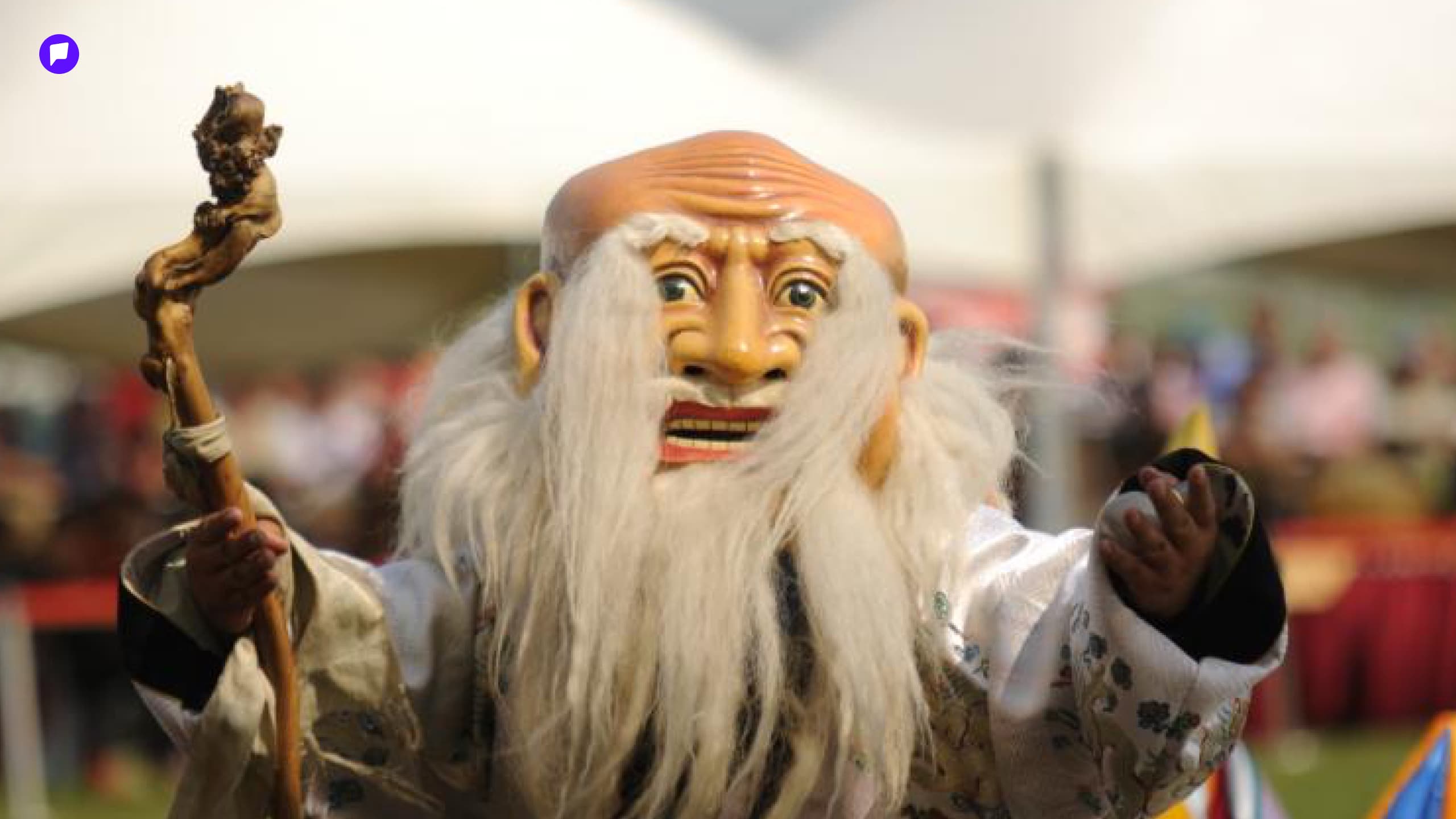 Цагаан өвгөн буюу орчлонгийн жам, оршихуйн цагаан амар амгалан нийтлэлийн зураг