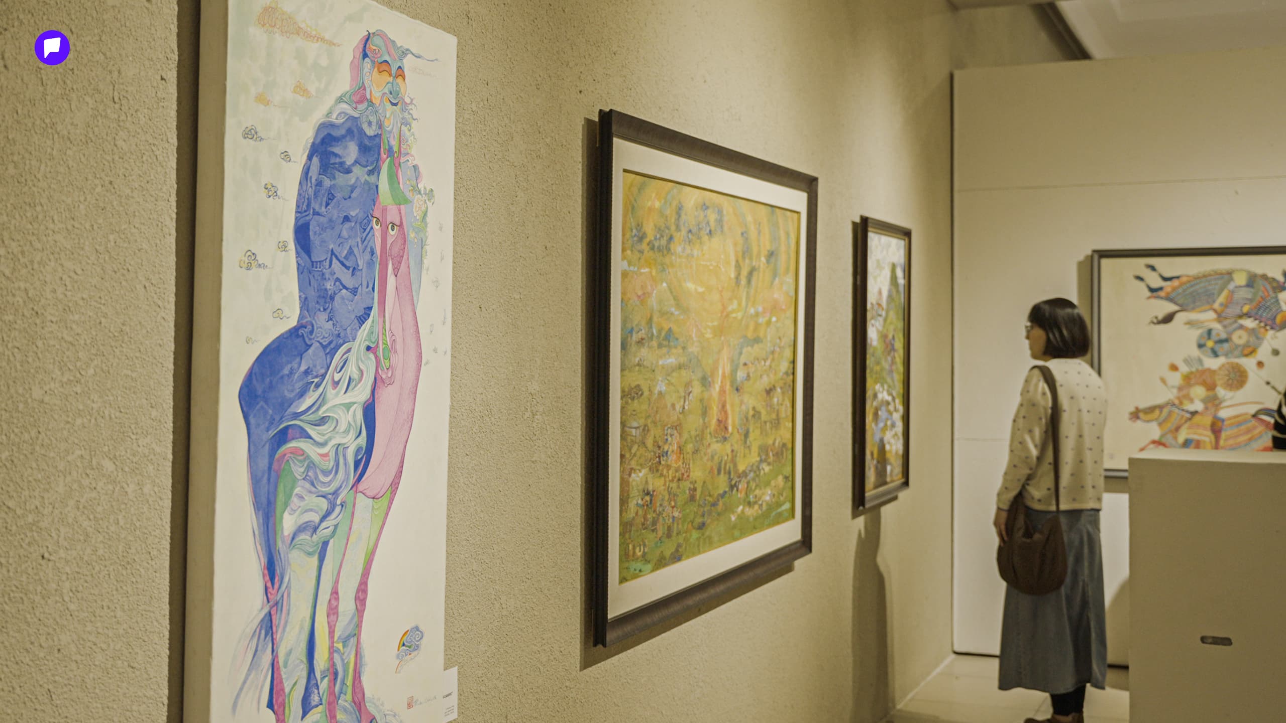 Үзэсгэлэнгийн танхимаас: Монгол зураг, дэлхийн зураг нийтлэлийн зураг