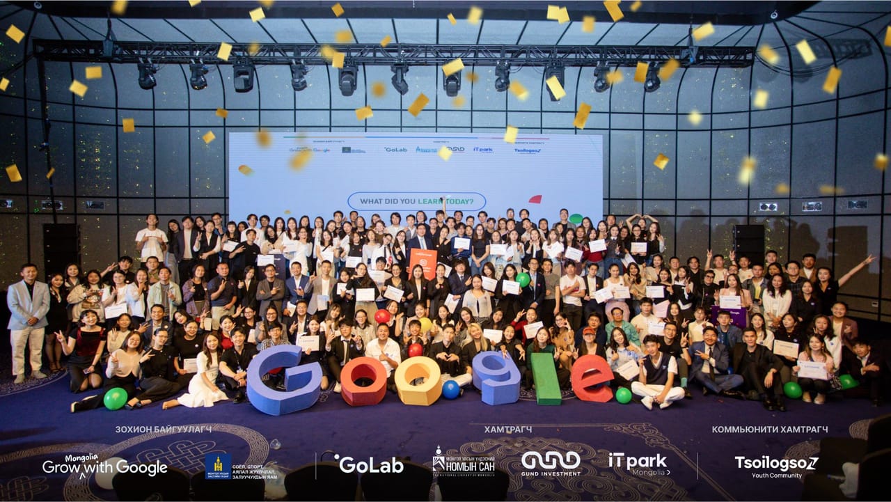 Grow with Google Mongolia тэтгэлэгт хөтөлбөр Монголд хоёр дахь жилдээ амжилттай хэрэгжлээ